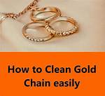 How Do You Clean a Gold Chain That Turned Black?