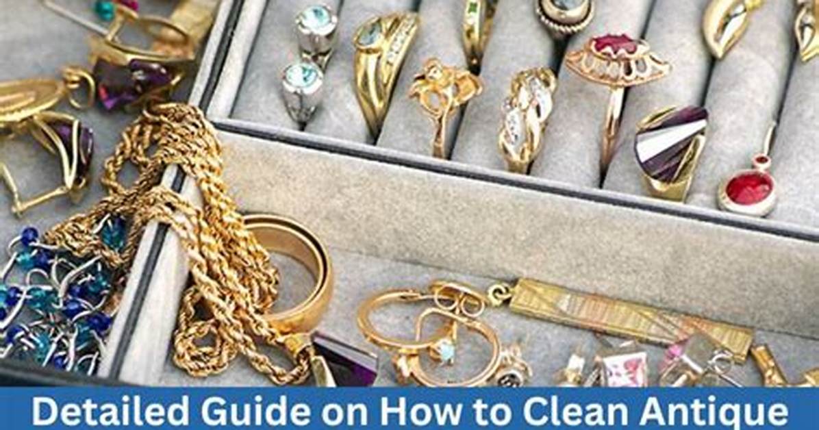 How Do You Clean Antique Crystal Jewelry?