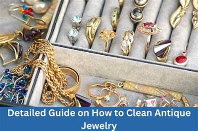How Do You Clean Antique Crystal Jewelry?
