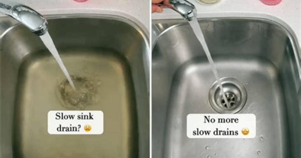 How Do You Clear a Slow Draining Sink?