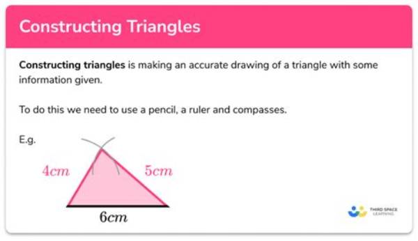 How Do You Construct a Triangle in Construction?