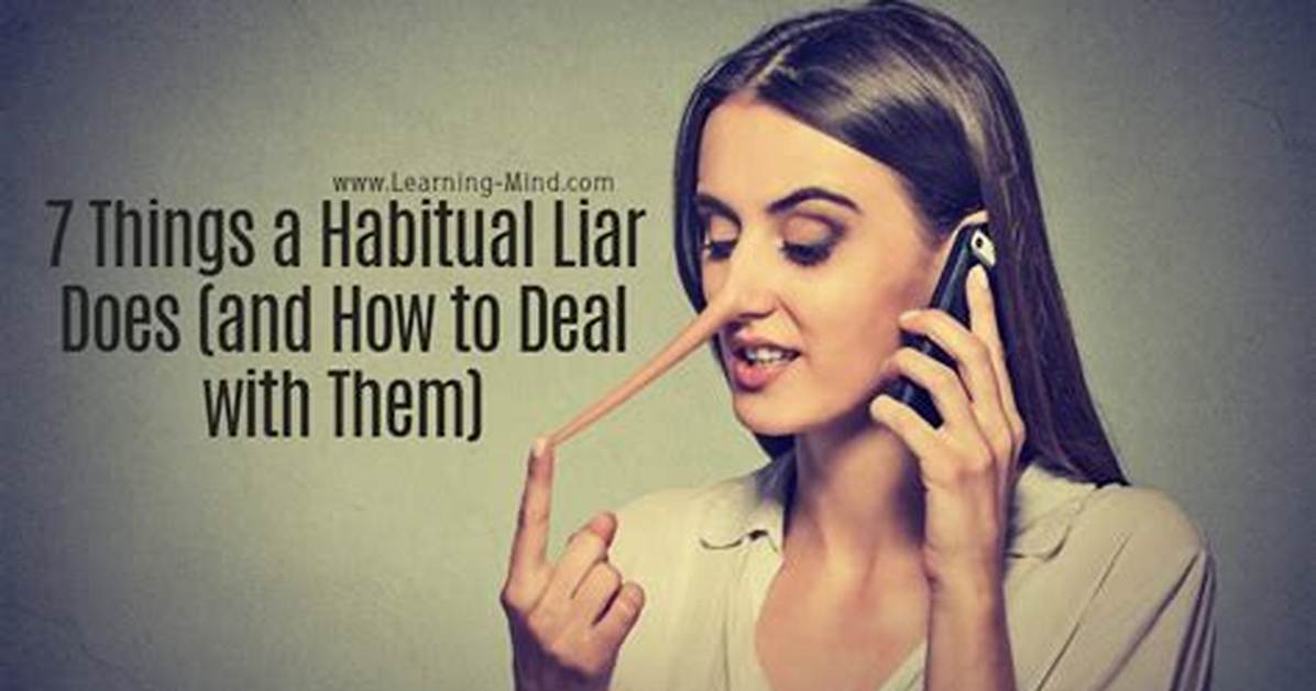 How Do You Deal with a Liar?