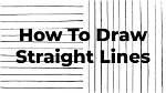 How Do You Draw a Straight Line?