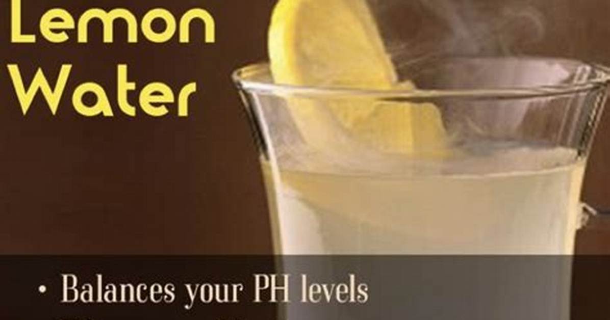 How Do You Drink Warm Lemon Water?