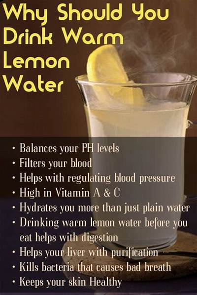 How Do You Drink Warm Lemon Water?