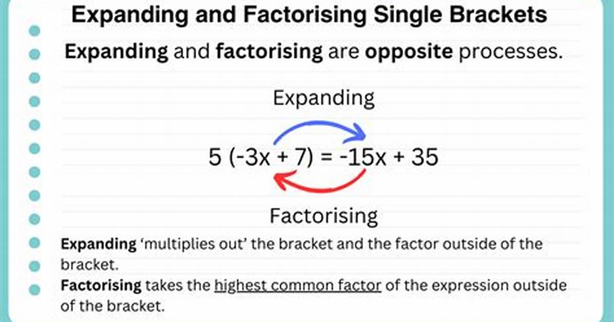 How Do You Expand a Factor?