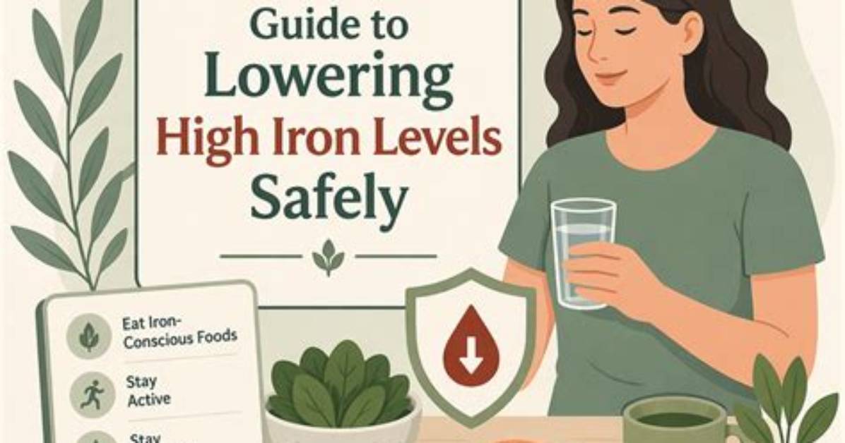 How Do You Fix High Iron Levels?