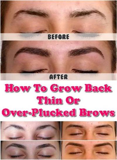 How Do You Fix Too Thin Eyebrows?
