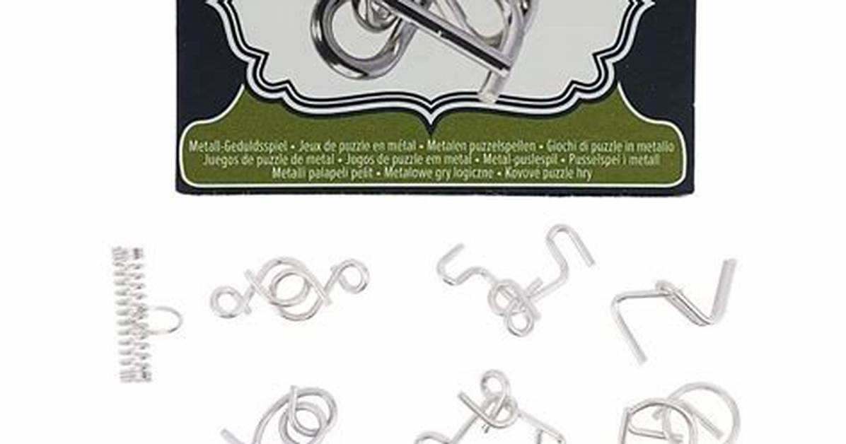 How Do You Get the Metal Puzzle Back Together?