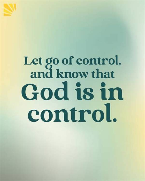 How Do You Let God Take Control of Your Life?