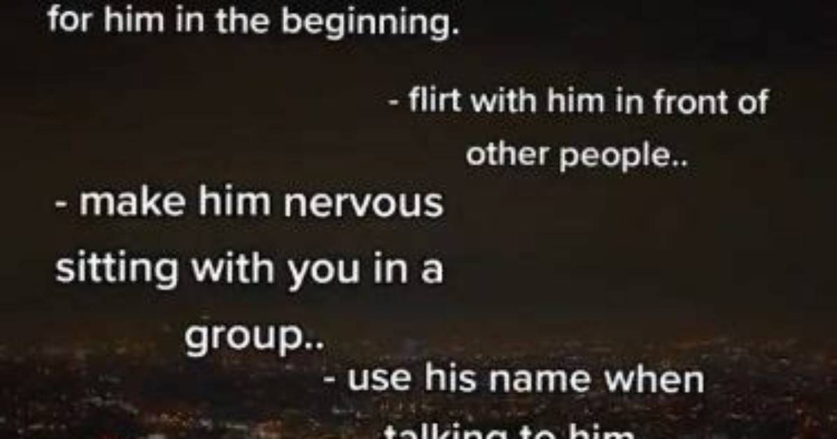 How Do You Make Him Go Crazy About You?