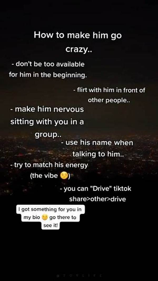 How Do You Make Him Go Crazy About You?