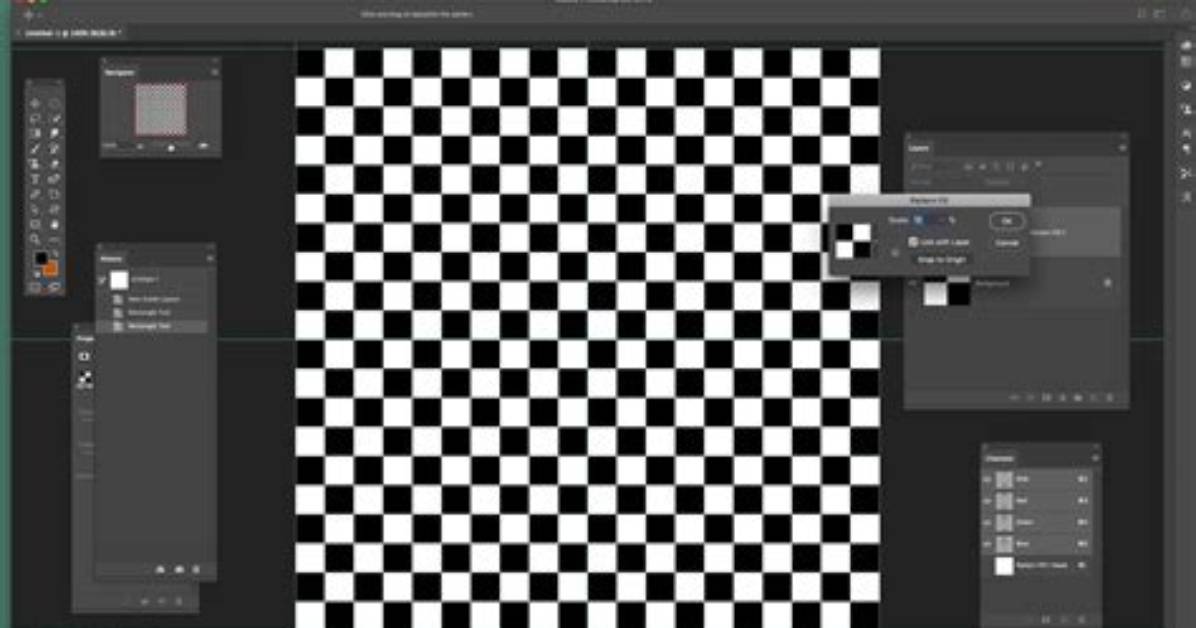 How Do You Paint a Checker Board on a Table?