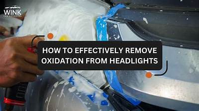 How Do You Remove Oxidation from Headlights?