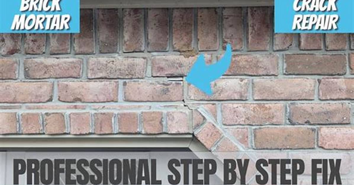 How Do You Repair Cracks in Brick Mortar?