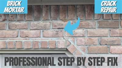 How Do You Repair Cracks in Brick Mortar?