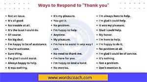 How Do You Respond to Thank You Last Night?