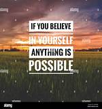 How Do You Say Anything Is Possible?