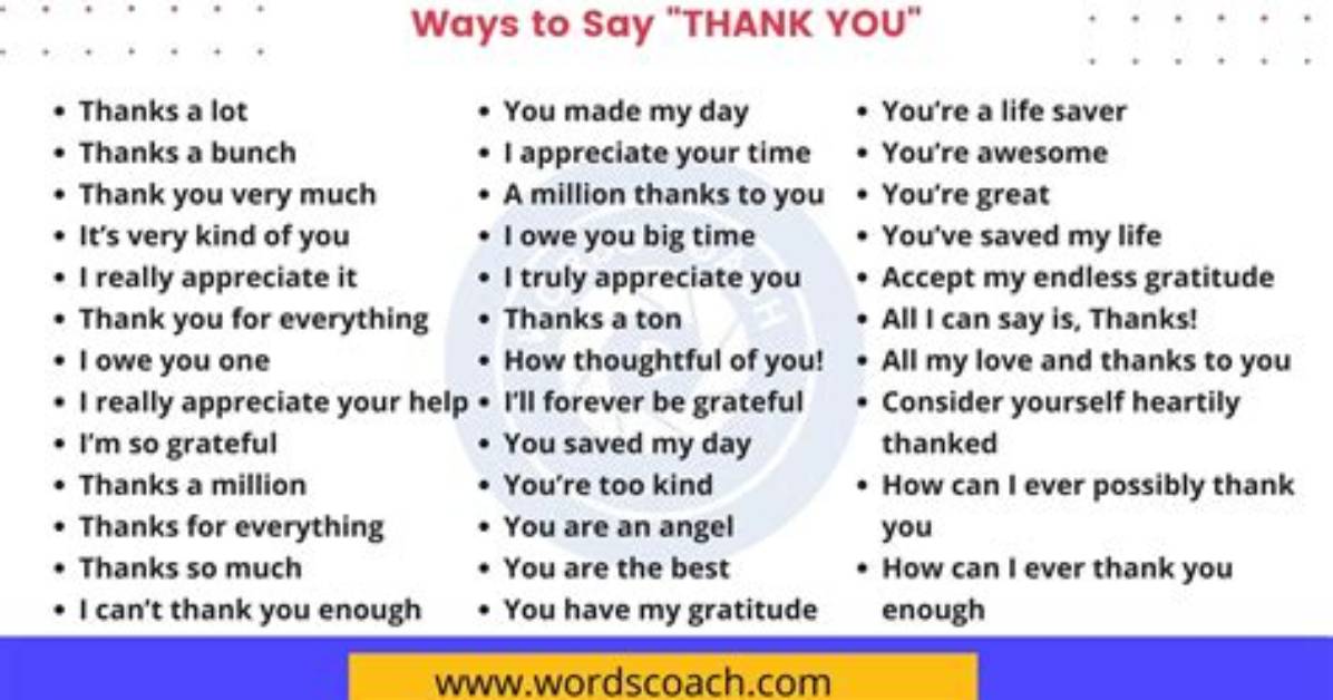How Do You Say Thank You for Reading My Application?