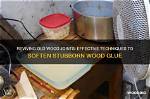 How Do You Soften Old Wood Glue?