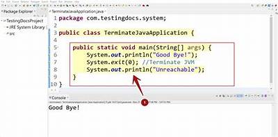 How Do You Stop a Java Application?
