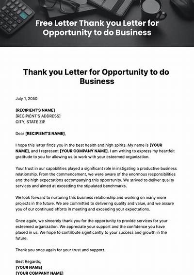 How Do You Thank a New Company?