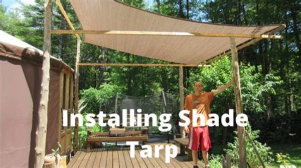 How Do You Use a Tarp Shade?