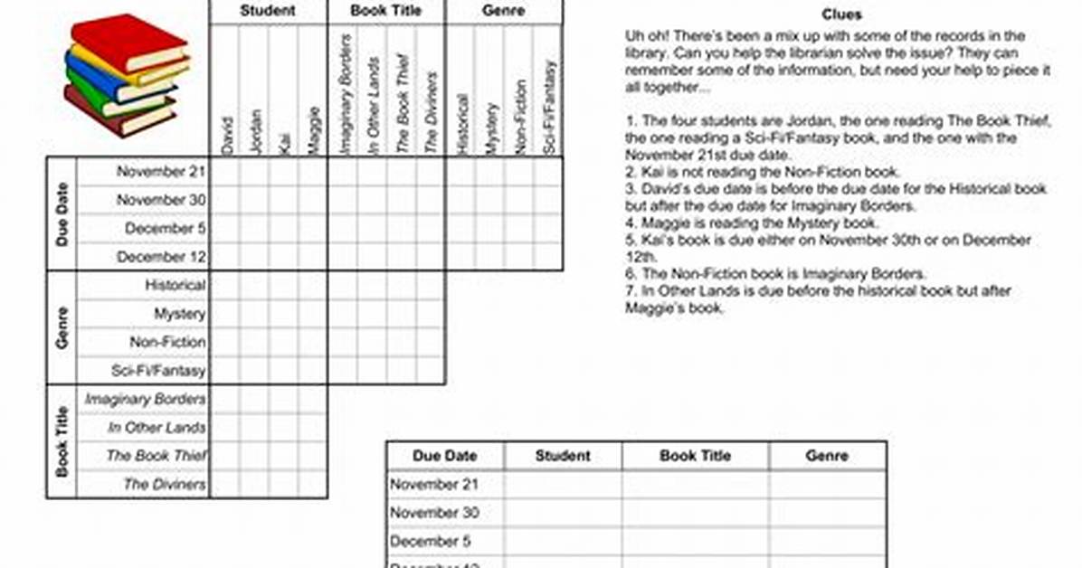 How Do You Write a Logic Puzzle?