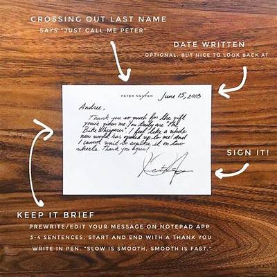 How Do You Write a Note for a Deceased Person?