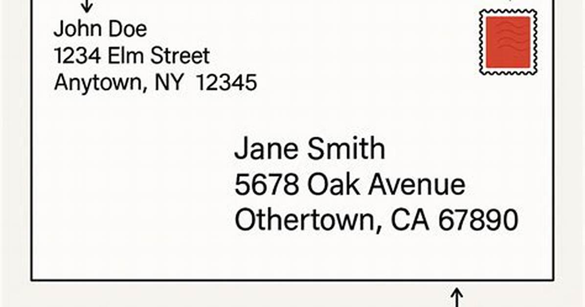 How Do You Write an Address To