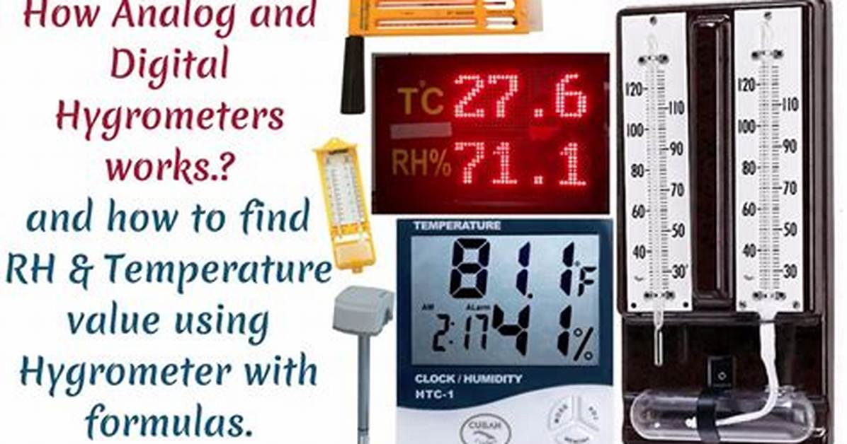 How Does an Electronic Hygrometer