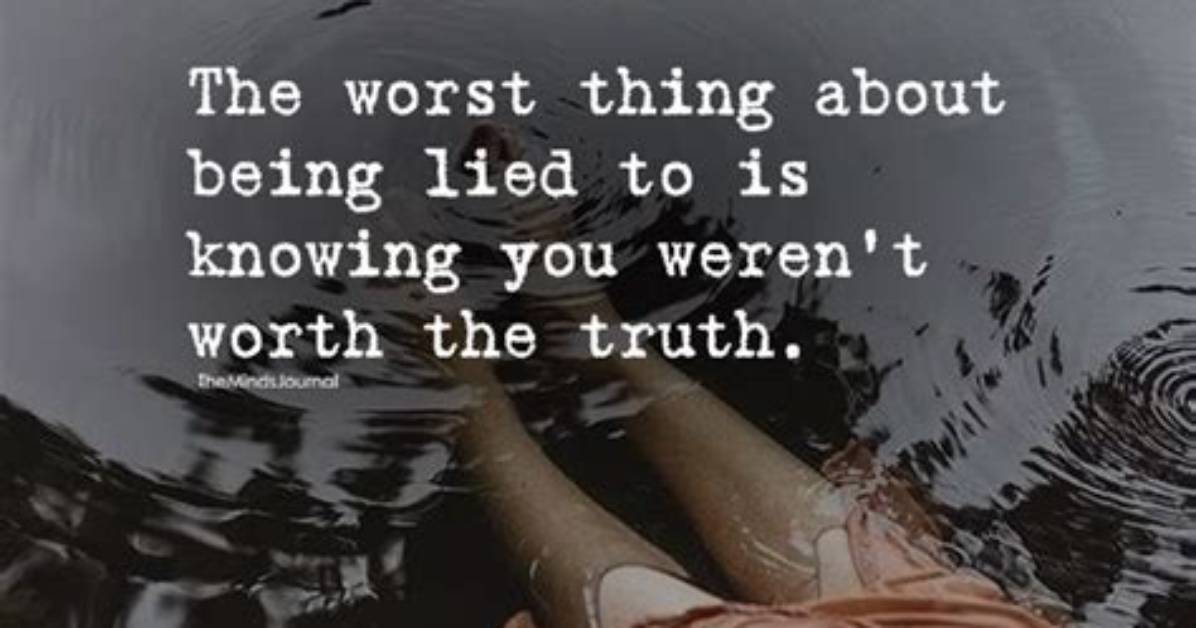 How Does Being Lied to Affect Your Brain?