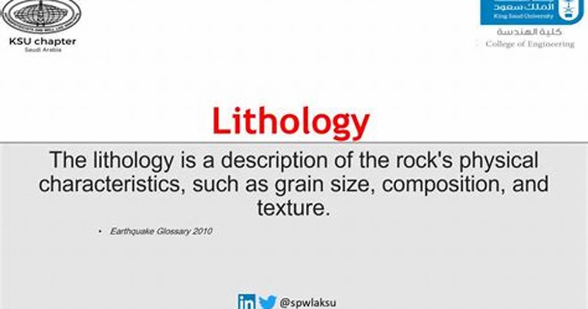 How Does Lithology Work?