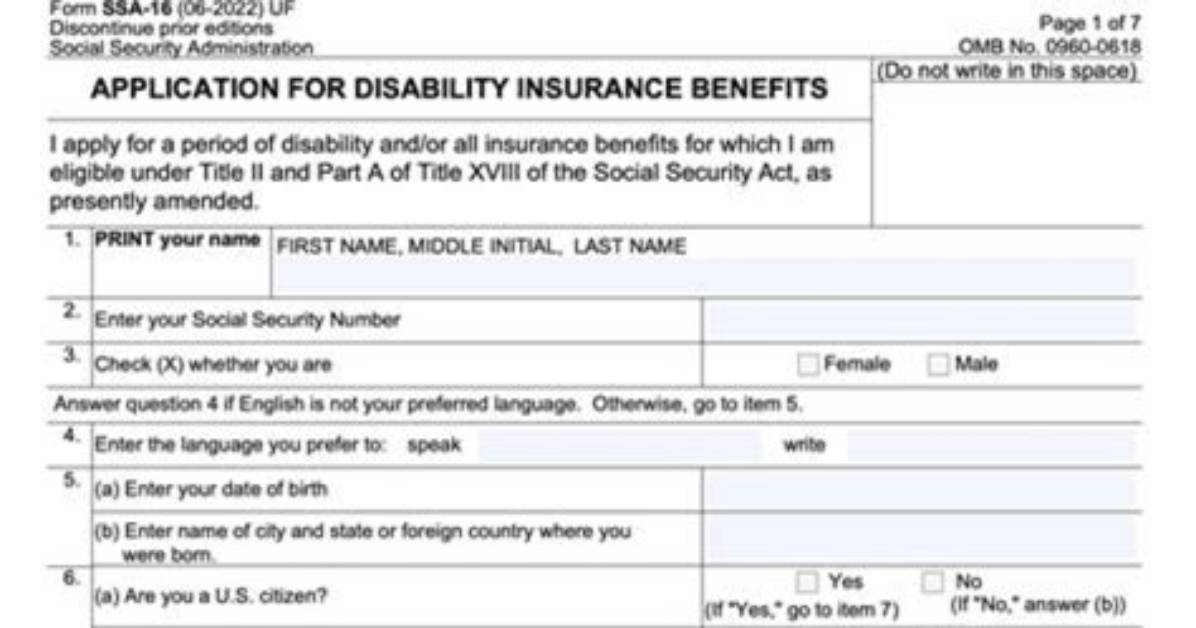 How Does My Husband Apply for Disability?