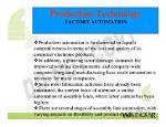 How Does New Technology Generally Affect Production