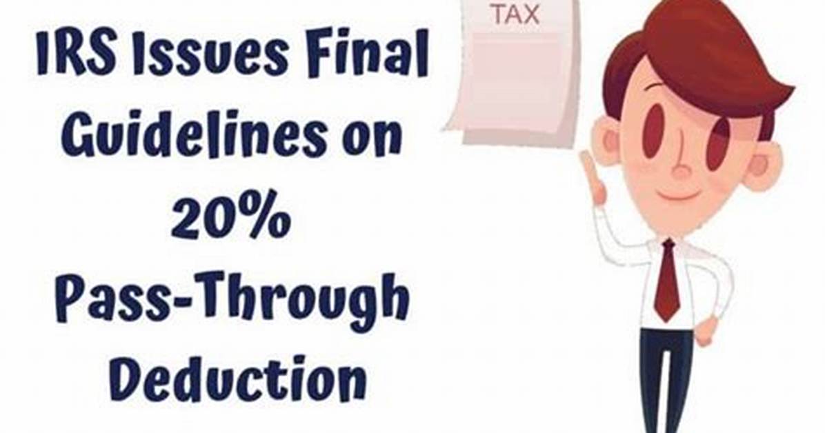 How Does the 20 Pass-Through Tax Deduction Work?