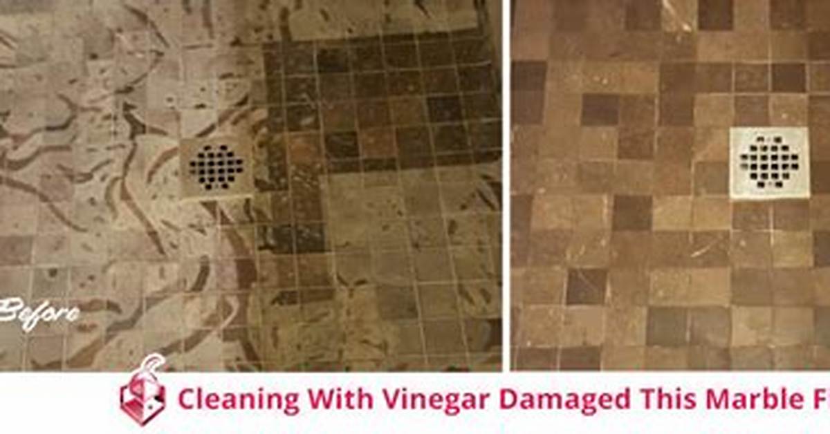 How Does Vinegar Affect Marble