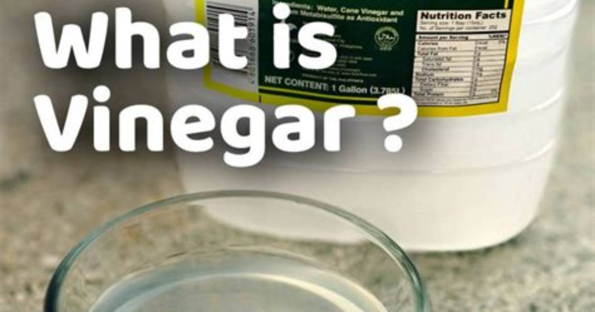How Does Vinegar