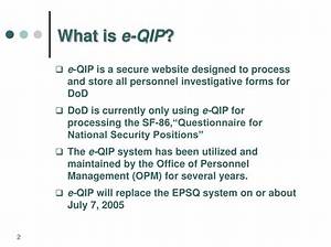 How Far Back Does E Qip Go?