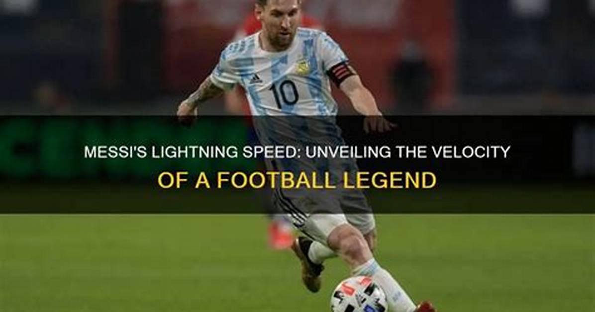 How Fast Can Messi Run 100M?