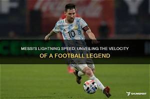How Fast Can Messi Run 100M?