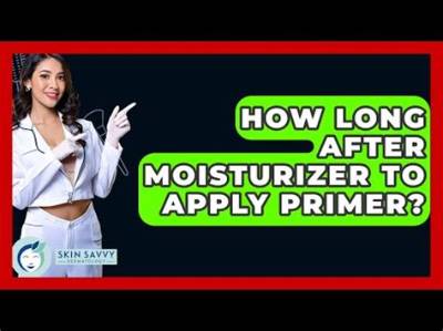How Long After Applying Moisturizer Can I Apply Oil?