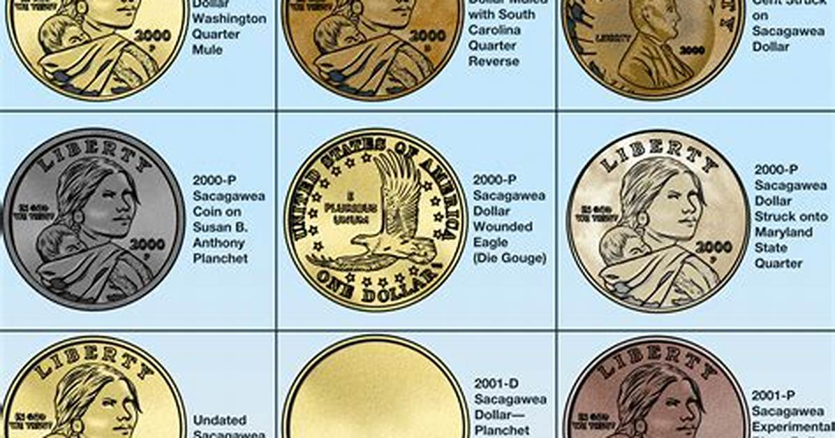 How Many Different Sacagawea Coins Are There?