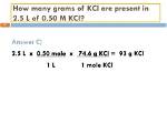How Many Grams of Kcl Are Needed to Make 50.0 Ml of 2.45 M Kcl?