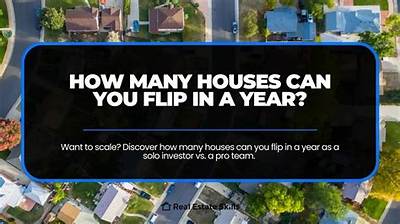 How Many Houses Do You Flip a Year?