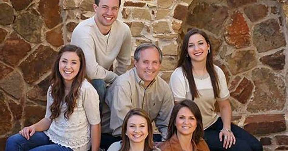 How Many Kids Does Ken Paxton Have with Wife Angela Paxton a Look at Texas Primary Runoffs S