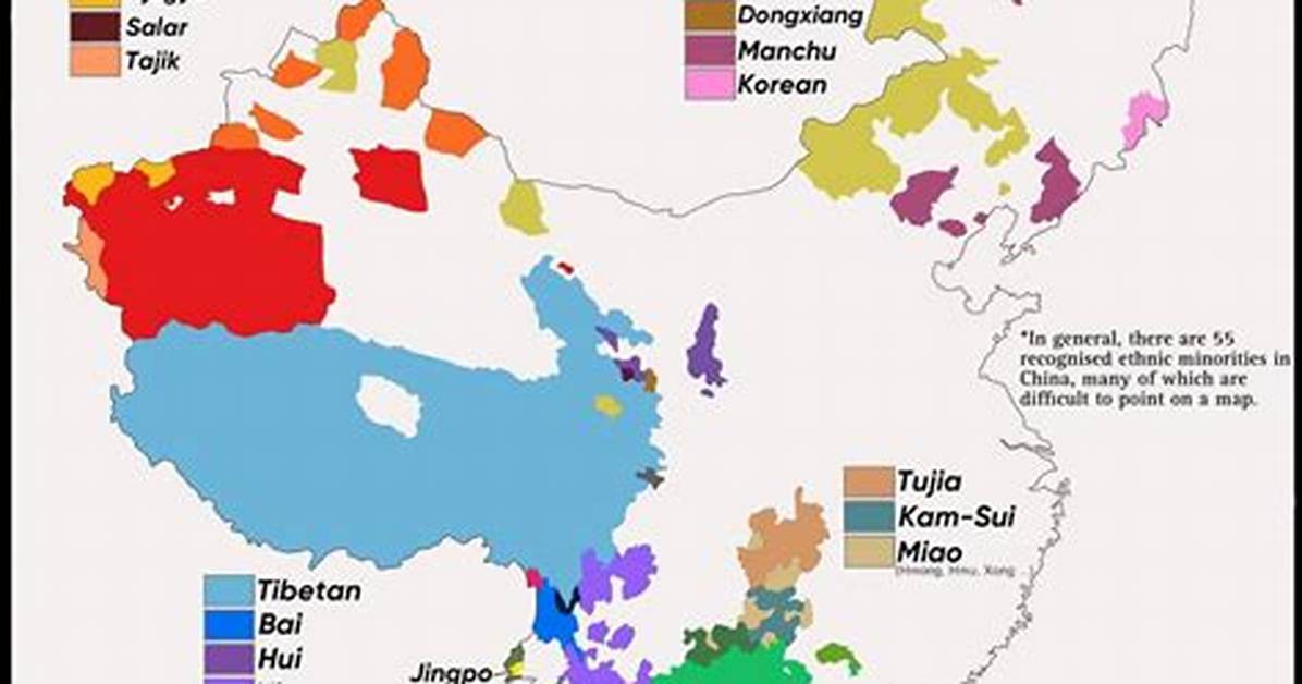 How Many Minorities in China?