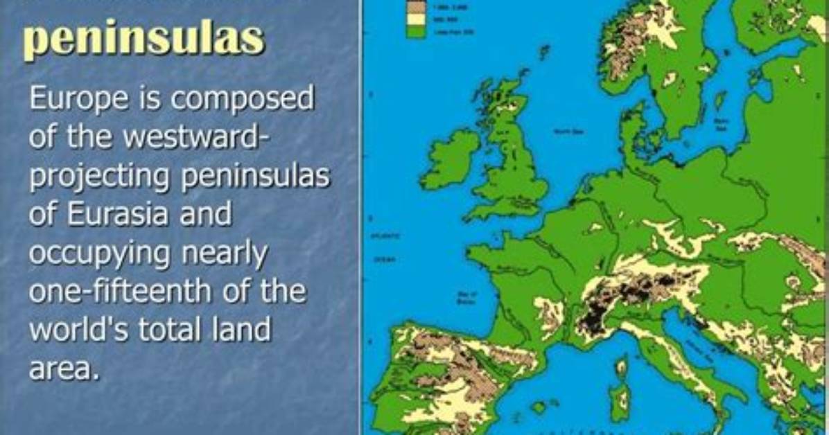 How Many Peninsulas Does Europe Have