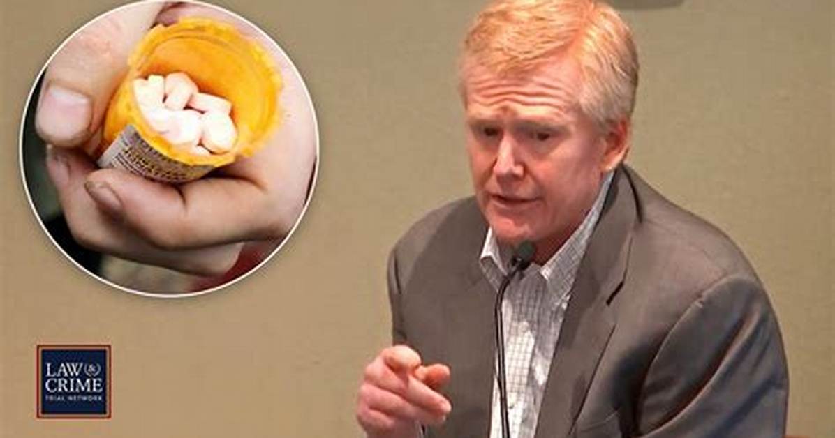 How Many Pills Was Alex Murdaugh Taking Opioid Use
