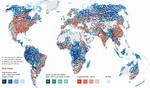 How Many Rivers in the World Flow North